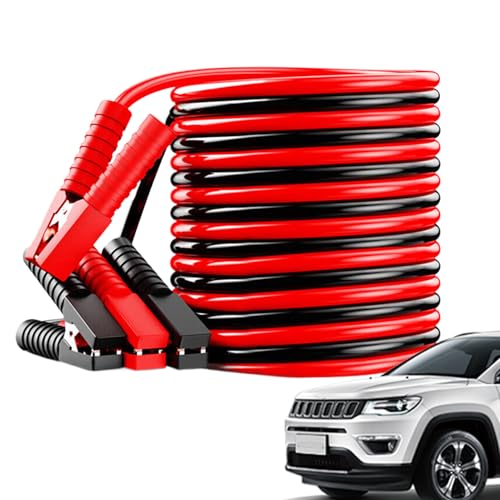 Autobatterie Starthilfekabel – Hochleistungs-Überbrückungskabel Für 12V/24V Fahrzeuge, Isolierte Klemmen Und Verstärkte Kupferleitungen | Sicheres Pannenhilfe-Zubehör Für Schwache Batterien, Geeignet Autobatterie Starthilfekabel – Hochleistungs-Überbrückungskabel Für 12V/24V Fahrzeuge, Isolierte Klemmen Und Verstärkte Kupferleitungen | Sicheres Pannenhilfe-Zubehör Für Schwache Batterien, Geeignet von Generisch