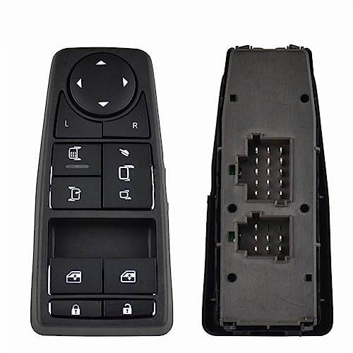 Autofensterschalter 22 Pins Elektrisch für Master Control Power Lifter Fensterschalter für Scania für MAN für Lkw E0635 E0636(E0636) von Generisch