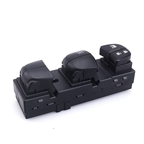 Autofensterschalter Fenster für Hauptschalter ， 25401-1KA0A 254011KA0A 25401-1KA0B 25411-1KL5A ， für Nissan für Qashqai Altima für Sylphy für Tiida für X-Trail Rotes Licht von Generisch