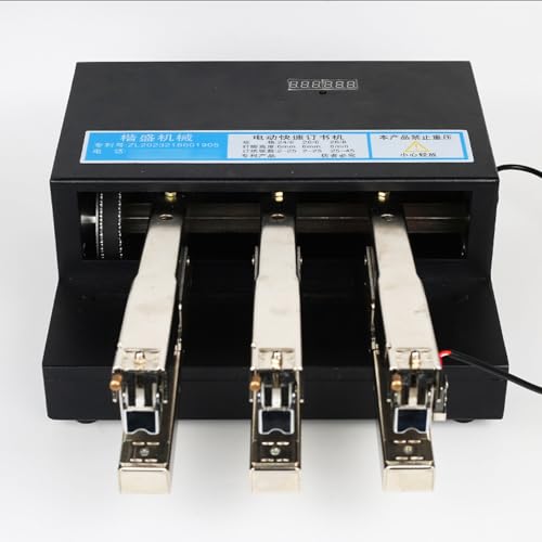 Automatische Papierbindemaschine mit Pedalschalter, robuster industrieller Hefter für Buchhandlung, Fabrik, Karton und Aktenbindung Automatische Papierbindemaschine mit Pedalschalter, robuster industrieller Hefter für Buchhandlung, Fabrik, Karton und Aktenbindung von Generisch