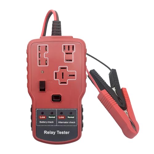 Automotive Relay Tester, Auto Relay Diagnose Tool | Kfz -Relais -Test Handheld -Indikator | Zubehör für Mehrzwecke elektrische Systeme, Automobilbatterieprüfung für Freunde, Familien von Generisch