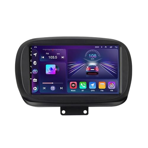 Autoradio Android 12 9 Zoll HD Touchscreen für Fiat 500X 2014-2020 mit CarPlay Android Auto Unterstützung DSP FM AM DVR Mirror Link BT 5.0 HiFi RDS DAB GPS Navi Backup Kamera Lenkradsteuerung (M700S) Autoradio Android 12 9 Zoll HD Touchscreen für Fiat 500X 2014-2020 mit CarPlay Android Auto Unterstützung DSP FM AM DVR Mirror Link BT 5.0 HiFi RDS DAB GPS Navi Backup Kamera Lenkradsteuerung (M700S) von Generisch