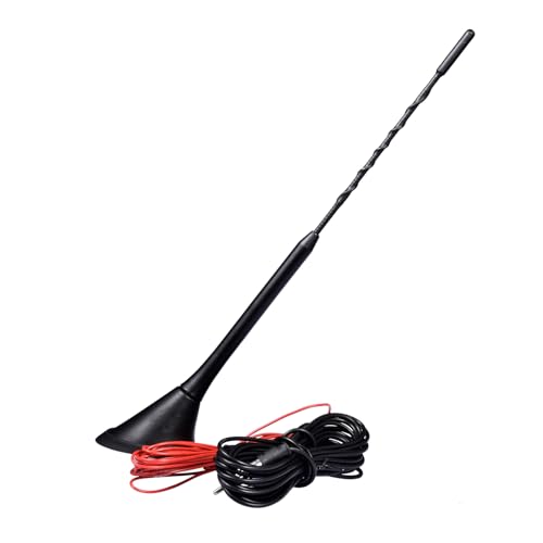Autoradio-Antenne, einfach zu installierendes 5 m Signalkabel zur Erhöhung der, Auto-FM-AM-Antennenverstärker, für Fahrzeug-LKW-Auto-Audio-Radio von Generisch