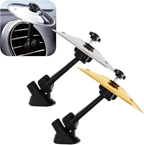 Autounfall Cymbal - Fun Air Vent Clips Drum Cymbal, Easy Clip -On Mini Cymbal FüR Musikliebhaber, Einfache Installationen FüR Alle Arten Von Fahrzeugen,2pcs,Gold+Silver Autounfall Cymbal - Fun Air Vent Clips Drum Cymbal, Easy Clip -On Mini Cymbal FüR Musikliebhaber, Einfache Installationen FüR Alle Arten Von Fahrzeugen,2pcs,Gold+Silver von Generisch