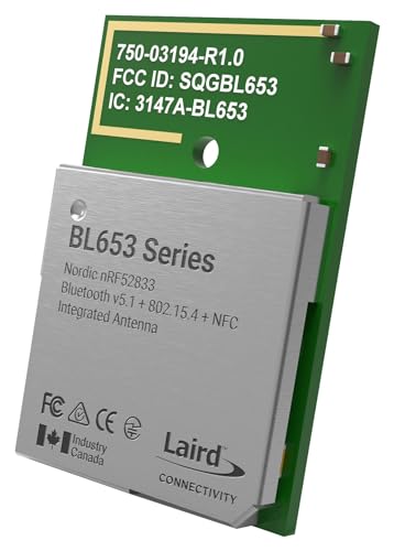 BLE MODULE, V5.1, 2MBPS, Kommunikations- & Netzwerkmodule (453-00039C) 1 Stück von Generisch