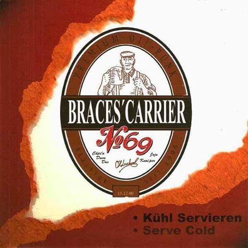 BRACES CARRIER 69 Kühl servieren 7" Vinyl Single von Generisch