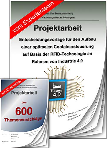 Betriebswirt Projektarbeit und Präsentation - IHK- RFID + 600 Themenvorschläge von Generisch