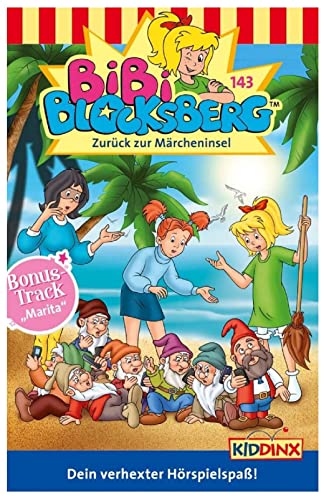 Bibi Blocksberg Hörspiel MC 143 Zurück zur Märcheninsel Kassette Kiddinx [Musikkassette] von Generisch