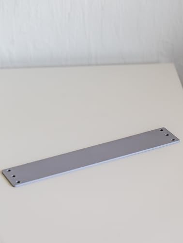 Blende 1U (1HE) für 10 Zoll Rack – Frontplatte mit oder ohne Wunschtext – 3D-Druck für Home Lab Netzwerkschrank & Serverrack (Schwarz, 1U - Ohne Lüftung) von Generisch