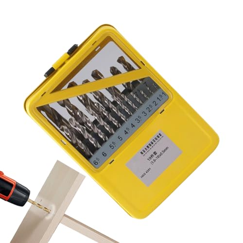 Bohrer-Set Für Metallbohrer | Rutschfeste Lange Bohreinsätze | Präzisionswerkzeug Für Wartung, Alltag Und Multifunktionale Schraubarbeiten von Generisch