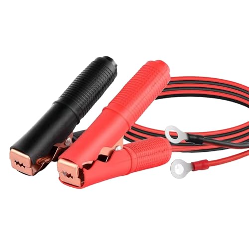 Booster -Kabel - Sprungstarter -Kit, Alligator -Klemmset | Dicke Batterieanschlussdrähte, Metallgriffklemmen Für Die Sichere Ladung Für Automatische Strombedürfnisse, Fehlerbehebung Des Autos, Rettung Booster -Kabel - Sprungstarter -Kit, Alligator -Klemmset | Dicke Batterieanschlussdrähte, Metallgriffklemmen Für Die Sichere Ladung Für Automatische Strombedürfnisse, Fehlerbehebung Des Autos, Rettung von Generisch