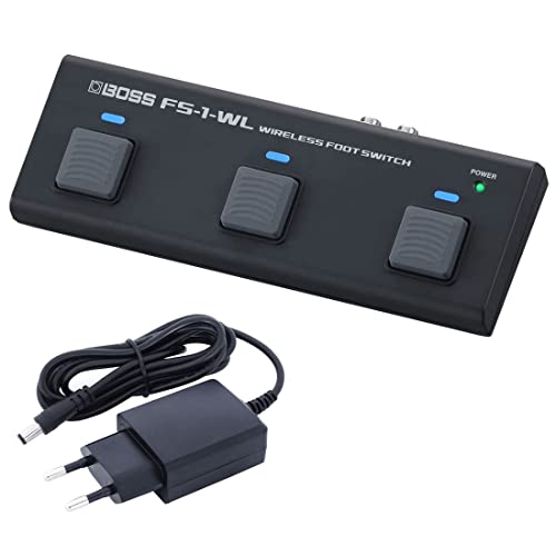 Boss FS-1-WL Bluetooth Fußschalter MIDI Controller + keepdrum Netzteil von Generisch