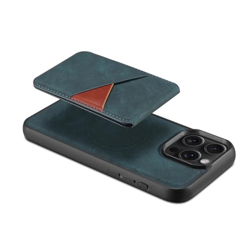 Brieftaschen-Etui Für iPhone 16/16 Pro/16 Plus/16 Pro Max, Abnehmbare Magnetische Retro-Lederhülle Mit Kartenhalter, Klappständer,16plus,Blue Brieftaschen-Etui Für iPhone 16/16 Pro/16 Plus/16 Pro Max, Abnehmbare Magnetische Retro-Lederhülle Mit Kartenhalter, Klappständer,16plus,Blue von Generisch