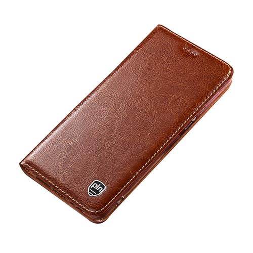 Brieftaschenetui für Samsung Galaxy S25/S25 Plus/S25 Ultra, Hülle aus echtem Rindsleder mit Kartenfächern, magnetischer Klappschutzhülle Brieftaschenetui für Samsung Galaxy S25/S25 Plus/S25 Ultra, Hülle aus echtem Rindsleder mit Kartenfächern, magnetischer Klappschutzhülle von Generisch