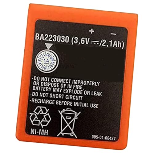 CENTERPOWER 3.6V 2.1Ah BA223030 Ersatz Akku Kompatibel mit HBC Radiomatic Crane Remote Control Batterie CENTERPOWER 3.6V 2.1Ah BA223030 Ersatz Akku Kompatibel mit HBC Radiomatic Crane Remote Control Batterie von Generisch