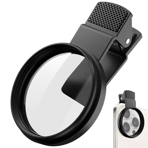 CPL -Objektiv - Polarisationsfilter für das Telefon, 52 mm Clip Circular Optical Filter Filter | Einfach angewendete reduzierte Reflexionsüberprüfung -Reziptitionswiederherstellung CPL -Objektiv - Polarisationsfilter für das Telefon, 52 mm Clip Circular Optical Filter Filter | Einfach angewendete reduzierte Reflexionsüberprüfung -Reziptitionswiederherstellung von Generisch