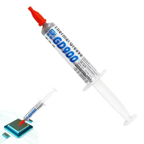 CPU Wärmeleitpaste | Premium Performance Wärmeleitpaste für alle Prozessoren | Nicht leitendes Wärmeleitfett, CPU-Kühler, hohe Wärmeleitfähigkeit, Hochleistungs-Kühlkörperpaste von Generisch