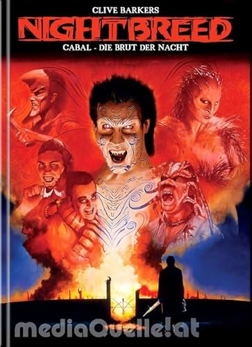 Cabal - Die Brut der Nacht - Nightbreed [2 Blu-Ray+ 2 DVD] - uncut - Kinofassung & Dir. Cut limitiertes Mediabook Cover I von Generisch