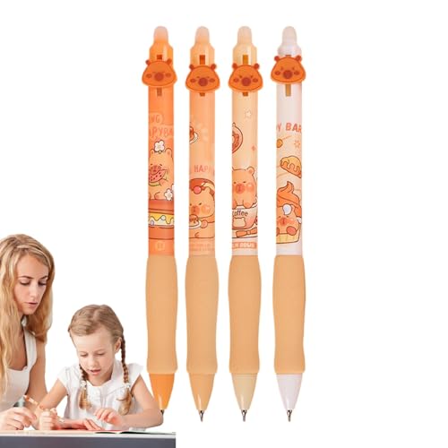 Capybara Pens - Capybara -Gel -Stifte | Netter Capyra Ballpoint | Schreibwerkzeuge für Kinder und Erwachsene | Druckinstrumente Schreiben | 4-Pack-Schreibinstrumente mit Cartoon-Design für Geburtstage Capybara Pens - Capybara -Gel -Stifte | Netter Capyra Ballpoint | Schreibwerkzeuge für Kinder und Erwachsene | Druckinstrumente Schreiben | 4-Pack-Schreibinstrumente mit Cartoon-Design für Geburtstage von Generisch
