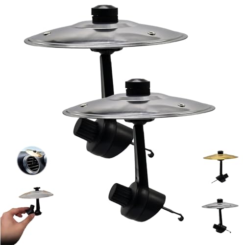Car Crash Cymbal, 2025 Neues Auto-Cymbal-Lüftungsbecken, Auto-Cymbal-Lüftungsbecken, Mini-Drum-Cymbal für die Auto-Lüftungsöffnung – Einfache Installation & Robustheit, Geeignet für alle (A-2pcs) Car Crash Cymbal, 2025 Neues Auto-Cymbal-Lüftungsbecken, Auto-Cymbal-Lüftungsbecken, Mini-Drum-Cymbal für die Auto-Lüftungsöffnung – Einfache Installation & Robustheit, Geeignet für alle (A-2pcs) von Generisch