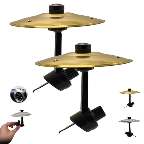 Car Crash Cymbal, 2025 Neues Auto-Cymbal-Lüftungsbecken, Auto-Cymbal-Lüftungsbecken, Mini-Drum-Cymbal für die Auto-Lüftungsöffnung – Einfache Installation & Robustheit, Geeignet für alle (B-2pcs) Car Crash Cymbal, 2025 Neues Auto-Cymbal-Lüftungsbecken, Auto-Cymbal-Lüftungsbecken, Mini-Drum-Cymbal für die Auto-Lüftungsöffnung – Einfache Installation & Robustheit, Geeignet für alle (B-2pcs) von Generisch