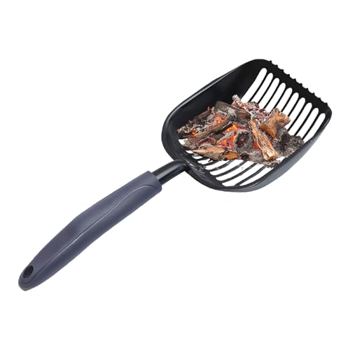 Charcoal Shovel - Fireplace Shovel - Heat Resistant Metal Ash Sifter for Grills, Wood Stoves, and Fire Pits - Durablee Portable Grilling Tool for Outdoor Cooking, BBQ, Campfire, Fireplace von Generisch