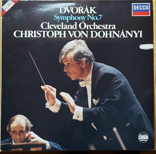 Christoph von Dohnányi, Cleveland Orchestra*, Antonín Dvořák ‎– Symphony No. 7 (12" Vinyl LP)(1987)(Decca 6.43508 AZ) von Generisch