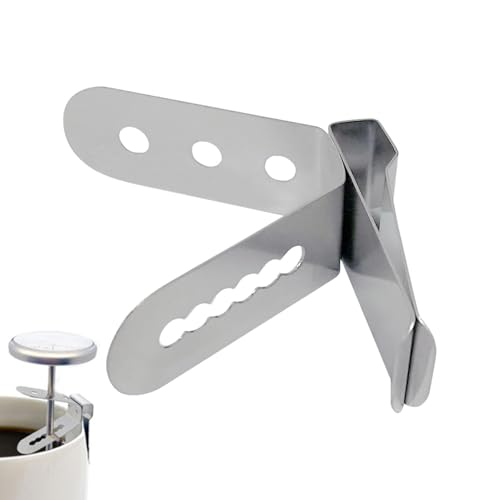 Clip-Halter Für Grillraucher – Grillsonden-Clip-Halter | Grillthermometer-Sondenclip | Grill-Temperaturfühler-Clip | Edelstahl-Grill-Temperaturfühler-Clip | Thermometer-Sonden-Clip-Halterungen Für Gri von Generisch