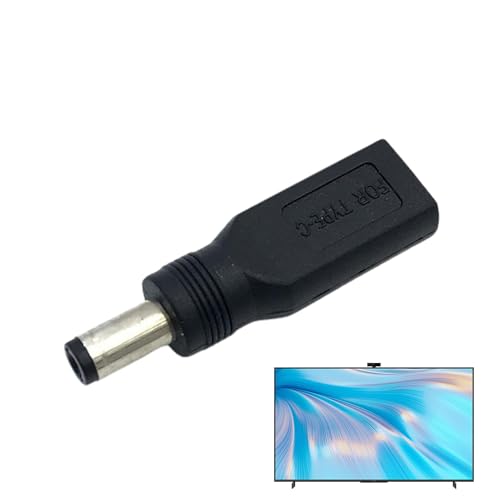 DC-Buchse auf Typ-C-Stecker – USB C auf DC-Adapter, 5 V DC 5,5 x 2,1 mm auf USB Typ C, Typ C auf USB-Kabel, Stecker auf Buchse, 5 V Ladeadapterstecker für Laptop, Router, mobiler Ladeanschluss DC-Buchse auf Typ-C-Stecker – USB C auf DC-Adapter, 5 V DC 5,5 x 2,1 mm auf USB Typ C, Typ C auf USB-Kabel, Stecker auf Buchse, 5 V Ladeadapterstecker für Laptop, Router, mobiler Ladeanschluss von Generisch