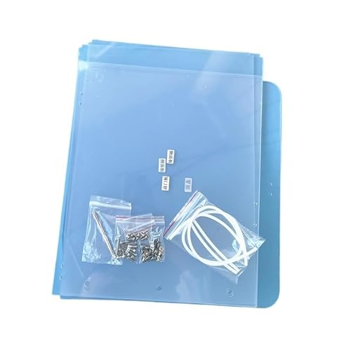 DIY AD5M Gehäuseplattensatz mit durchsichtiger Acrylplatte 3 mm, kompatibel mit 5M 3D-Drucker(Enclosure Panel Kit) von Generisch