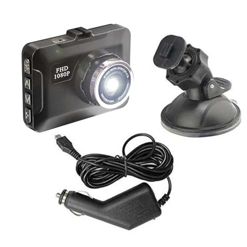 Dashcam - Zuverlässige DVR-Dashboard-Kamera für klare Videoaufnahmen | Dashcam vorne und hinten für volle Abdeckung | Bildschirmkamera Dashcams für verbesserte Sicherheit Dashcam - Zuverlässige DVR-Dashboard-Kamera für klare Videoaufnahmen | Dashcam vorne und hinten für volle Abdeckung | Bildschirmkamera Dashcams für verbesserte Sicherheit von Generisch