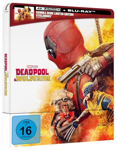 Deadpool & Wolverine – Limitiertes Steelbook „Deadpool“ (4K Ultra HD) (+ Blu-ray) von Generisch