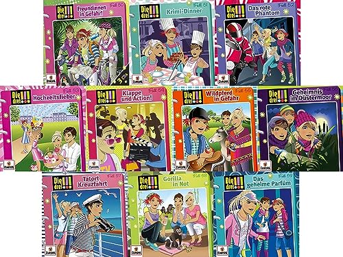 Die Drei Ausrufezeichen 3 !!! Hörspiel CD 50 - 59 10 x CDs 50er 50 51 52 53 54 55 56 57 58 59 von Europa von Generisch