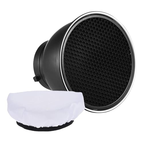 Diffusor-Standardabdeckung | Lampensocke Standard-Fotografie-Diffusor-Abdeckung | tragbarer Lampenschirm Stroboskop-Reflektor weiches Tuch Gitter Lichtabdeckung für Fotografie von Generisch