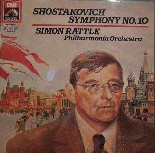 Dmitri Shostakovich, Sir Simon Rattle, Philharmonia Orchestra ‎– Symphony No. 10 (12" Vinyl LP)(1986)(EMI 2703151) von Generisch