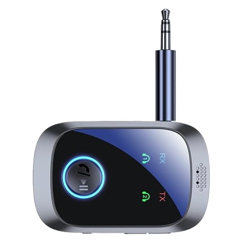 Drahtloser Sender-Empfänger - Kopfhörer-Empfänger - 2in1 HiFi LCD-Display mit Doppelstream Multipoint für Konsolen TVs Boxen Smartphones PC Auto Heimtrainer Drahtloser Sender-Empfänger - Kopfhörer-Empfänger - 2in1 HiFi LCD-Display mit Doppelstream Multipoint für Konsolen TVs Boxen Smartphones PC Auto Heimtrainer von Generisch