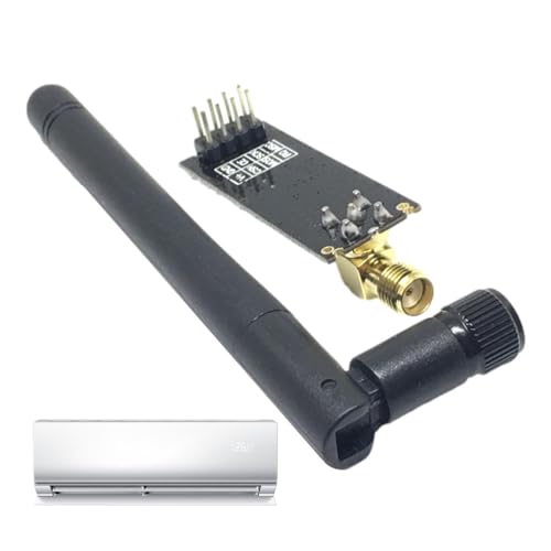 Drahtloses Übertragungsmodul - NRF24L01 rauscharmer PA-Verstärker mit Antenne - Drahtloses Transceiver-Modul mit Antenne für Smart Homes, Sensornetzwerke Drahtloses Übertragungsmodul - NRF24L01 rauscharmer PA-Verstärker mit Antenne - Drahtloses Transceiver-Modul mit Antenne für Smart Homes, Sensornetzwerke von Generisch