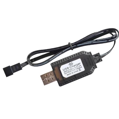 Drohnen-USB-Ladekabel – RC-Auto-Akku-Ladegerät | 7,4 V 1000 MA Drohnen-Ladegerät, RC-Flugzeug-Lithium-Akku SM-2P SM-3P SM-4P, USB-Lithium-Akku-Ladegerät, Drohnen-Akku Lädt Automatisch Auf Drohnen-USB-Ladekabel – RC-Auto-Akku-Ladegerät | 7,4 V 1000 MA Drohnen-Ladegerät, RC-Flugzeug-Lithium-Akku SM-2P SM-3P SM-4P, USB-Lithium-Akku-Ladegerät, Drohnen-Akku Lädt Automatisch Auf von Generisch