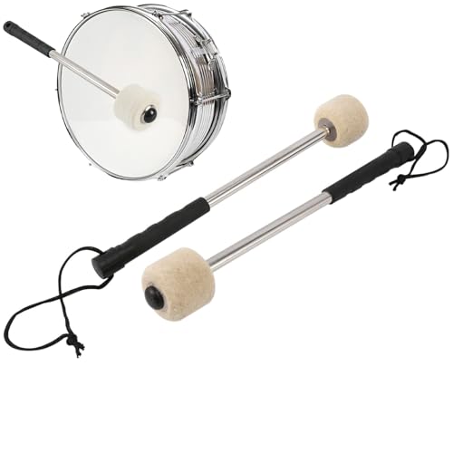 Drum Mallets-Set von 2 Filzkopfzunge Drum Sticks mit weichem Anti-Rutsch-Griff für Erwachsene, ideal für Performance, Konzerte, Klassenzimmerpraxis, Orchester und Musikunterricht Drum Mallets-Set von 2 Filzkopfzunge Drum Sticks mit weichem Anti-Rutsch-Griff für Erwachsene, ideal für Performance, Konzerte, Klassenzimmerpraxis, Orchester und Musikunterricht von Generisch