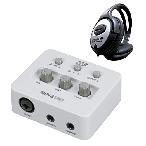 ESI NEVA Uno 2-Kanal USB Audio-Interface + keepdrum Kopfhörer von Generisch