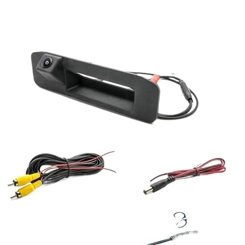 Einparkhilfekamera CCD HD AHD Fisheye Rückansicht Kamera Für X204 2013 2014 2015 Kofferraum Griff für Reverse Parkplatz Monitor Rückfahrkamera(C135 AHD 720P) von Generisch