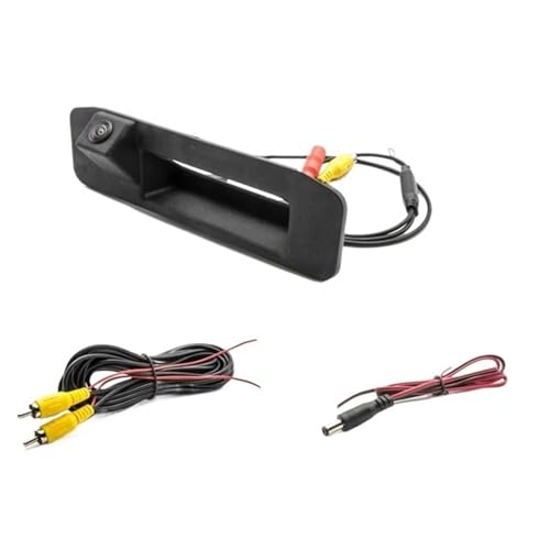 Einparkhilfekamera CCD HD AHD Fisheye Rückansicht Kamera Für X204 2013 2014 2015 Kofferraum Griff für Reverse Parkplatz Monitor Rückfahrkamera(D170 AHD 720P) von Generisch