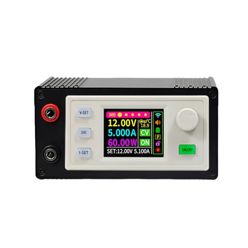 Einstellbarer Spannungsregler, 6 V, 36 V, 120 W, mit LCD-Display, MPPT-Lademodule für Elektronik Einstellbarer Spannungsregler, 6 V, 36 V, 120 W, mit LCD-Display, MPPT-Lademodule für Elektronik von Generisch