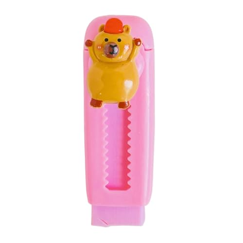 Einziehbarer Radiergummi – Niedliche Radiergummis für Kinder | Einziehbarer Radiergummi mit Capybara-Motiv | Einziehbarer Radiergummi aus weichem Gummi | Schiebe-Radiergummi | Kinder-Radiergummis Einziehbarer Radiergummi – Niedliche Radiergummis für Kinder | Einziehbarer Radiergummi mit Capybara-Motiv | Einziehbarer Radiergummi aus weichem Gummi | Schiebe-Radiergummi | Kinder-Radiergummis von Generisch