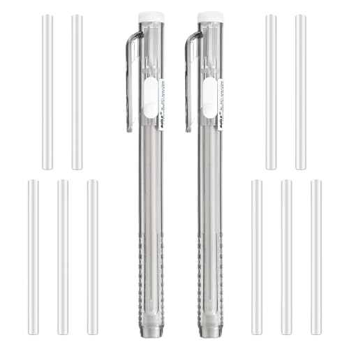 Einziehbarer mechanischer Radiergummi, mechanischer Radierstift | Bleistift-Radiergummis, mechanischer Radiergummi im Stiftstil,Radiergummis im Stiftstil mit 10 einziehbaren Ersatzminen für Künstler, Einziehbarer mechanischer Radiergummi, mechanischer Radierstift | Bleistift-Radiergummis, mechanischer Radiergummi im Stiftstil,Radiergummis im Stiftstil mit 10 einziehbaren Ersatzminen für Künstler, von Generisch