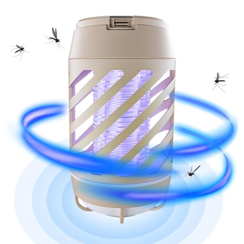 Elektrischer Fly Zapper, Gnat Zapper Indoor - Fangenfruchtfliegenfalle fangen - Ruhige elektrische Lichtbogen Inhalation Gnats Einstufung Lampe wasserdicht für Gartengarten Home Terrasse Outdoor Outdo Elektrischer Fly Zapper, Gnat Zapper Indoor - Fangenfruchtfliegenfalle fangen - Ruhige elektrische Lichtbogen Inhalation Gnats Einstufung Lampe wasserdicht für Gartengarten Home Terrasse Outdoor Outdo von Generisch