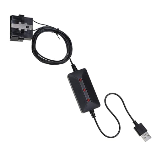 Elektrofahrradbatterie Starterkabel, Elektrofahrrad -Batterie -Jumper -Kabel,Bankenkompatible Speicherspeicherkabel | Anti-Short Circuit Design Intelligenter LED-Indikator Sprung Starter für dringende von Generisch