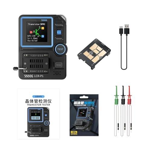 Elektronischer Komponenten-Tester, Kondensator-Tester, Transistor-Tester mit farbiger Anzeige, Kapazität 'Diodenwiderstands-Induktor,MOS SCR-Messgerät,Gegen-Detektor Elektronischer Komponenten-Tester, Kondensator-Tester, Transistor-Tester mit farbiger Anzeige, Kapazität 'Diodenwiderstands-Induktor,MOS SCR-Messgerät,Gegen-Detektor von Generisch