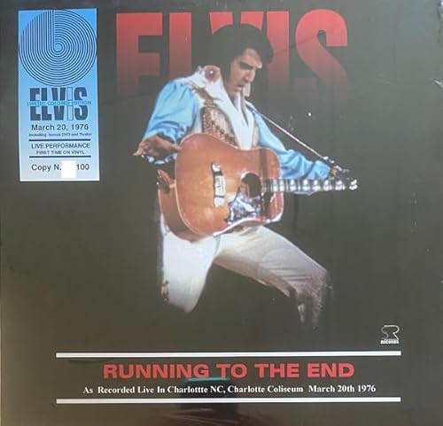 Elvis Presley LP / DVD - Set Running To The Ende (blue 180g vinyl) von Generisch