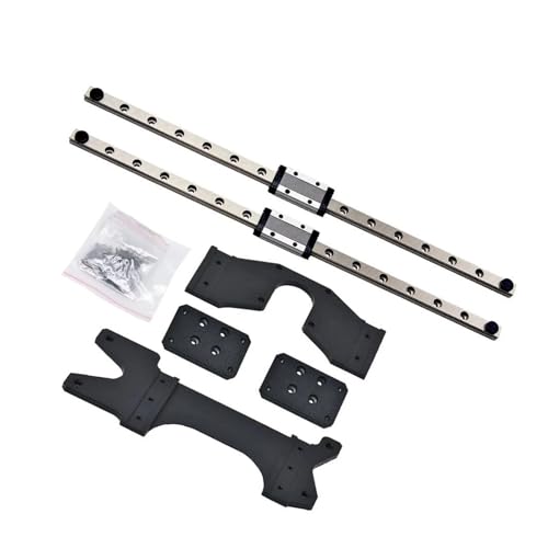 Ender-3 V3 SE Dual Y-Achsen-Schienen-Linearführungs-Upgrade-Kit 300 mm YA Xis-Schienen Ender 3 V3 Se 3D-Drucker-Maschinenzubehör(With rail) von Generisch